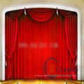 attractive black stage background curtains